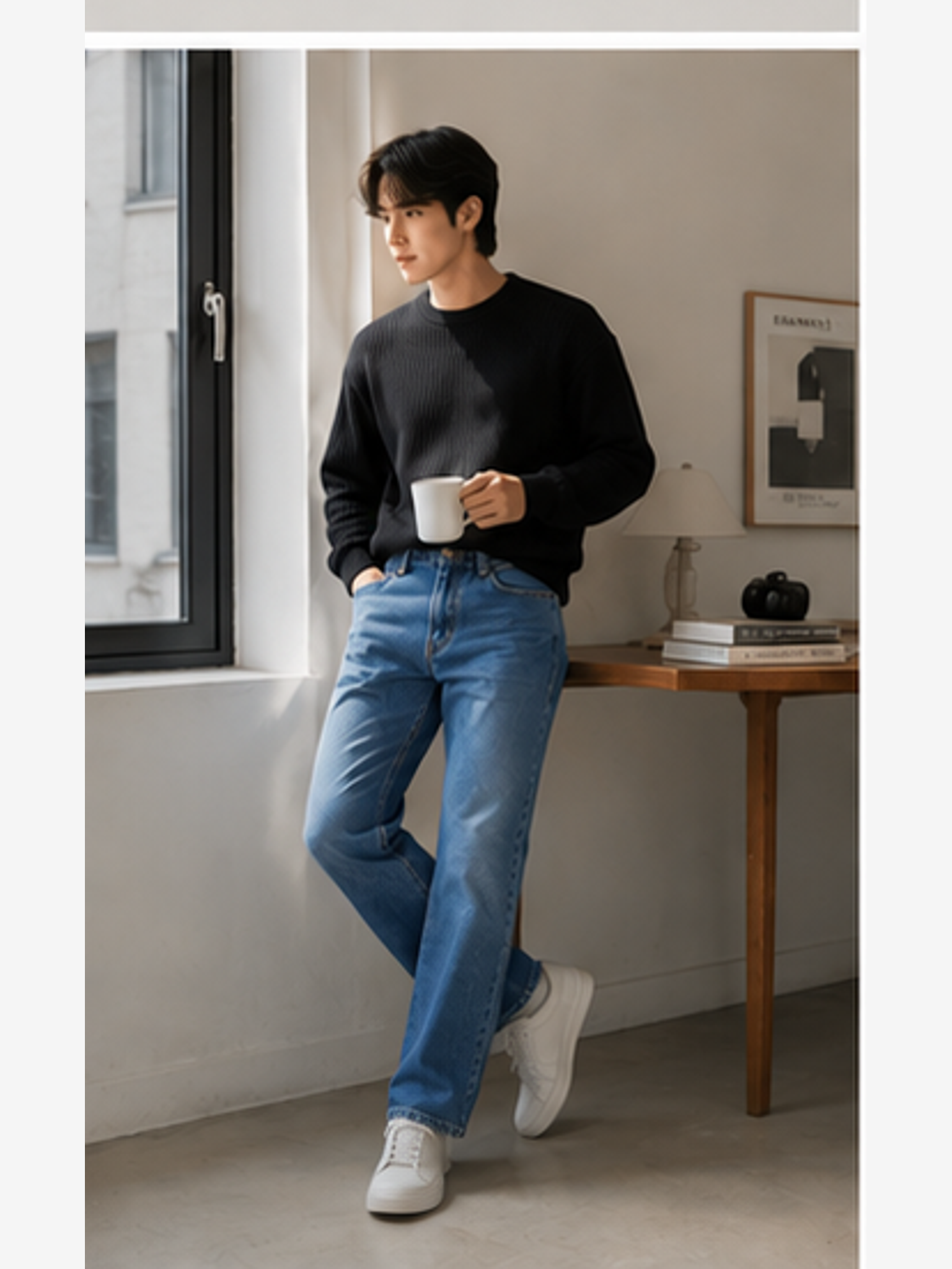 Signature Straight Fit Jeans – Vintage Blue