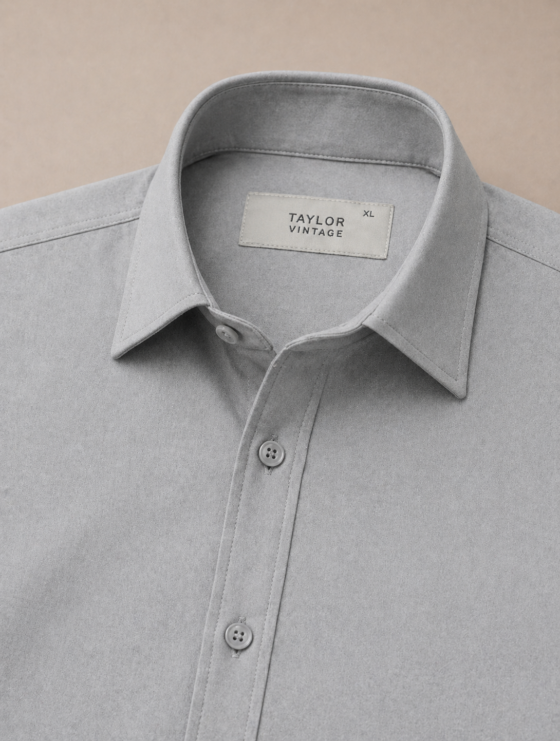 Mist Grey Wrinkle-Free Formal Shirt