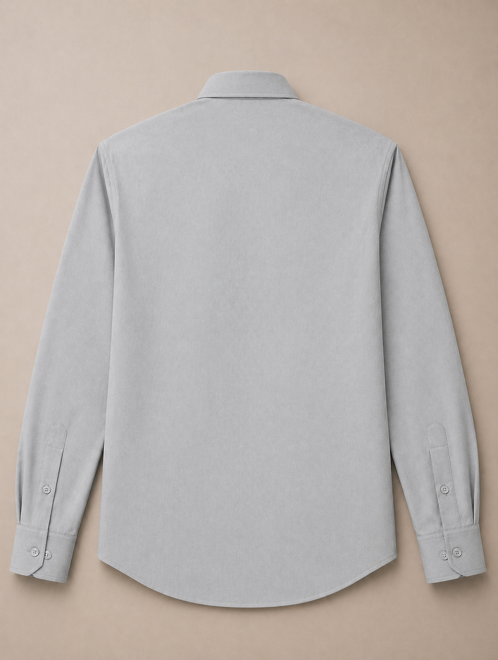 Mist Grey Wrinkle-Free Formal Shirt