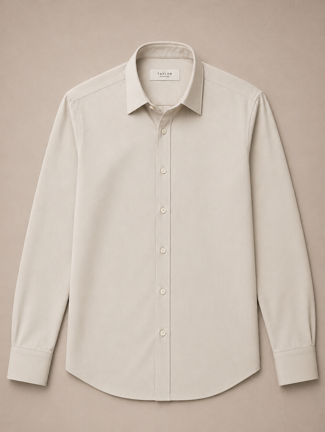 Ivory White Wrinkle-Free Formal Shirt