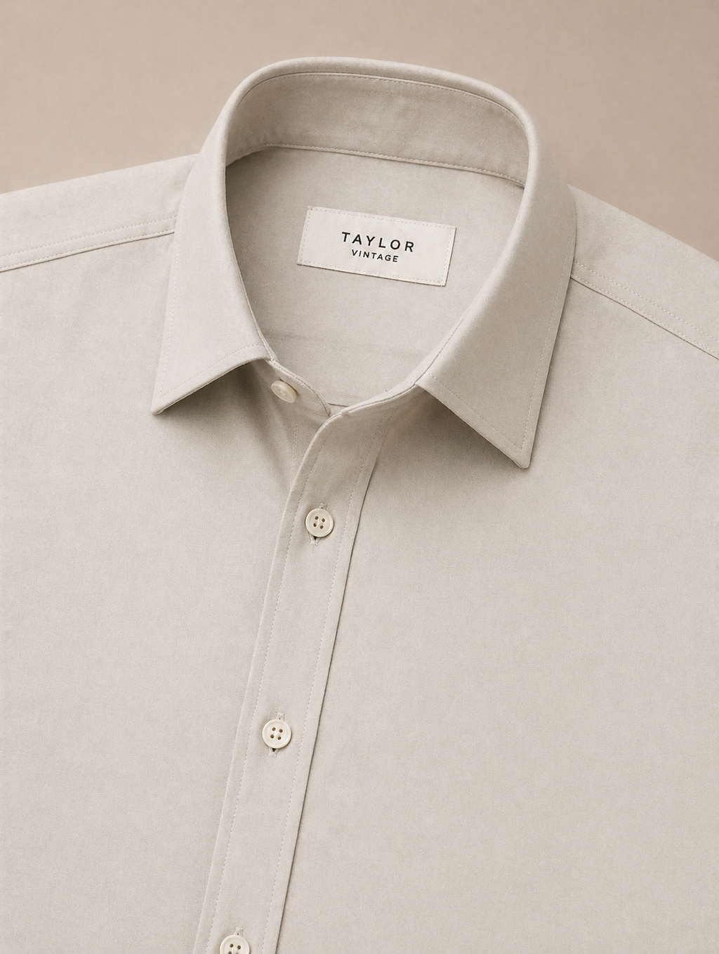 Ivory White Wrinkle-Free Formal Shirt