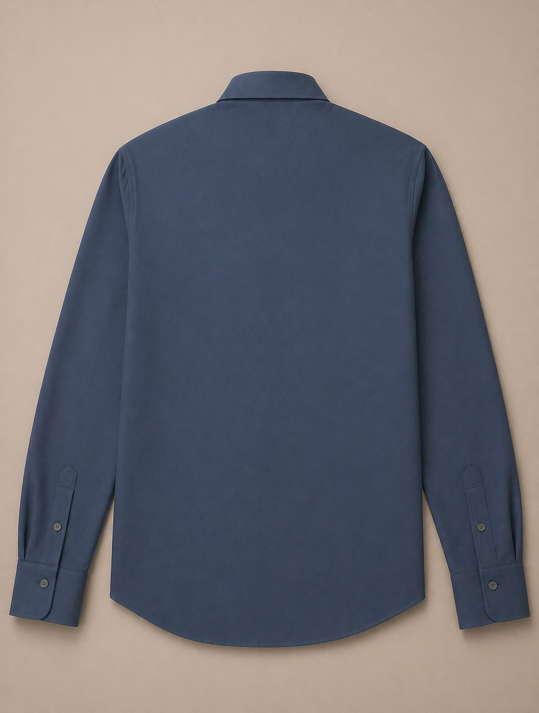 Midnight Blue Wrinkle-Free Formal Shirt