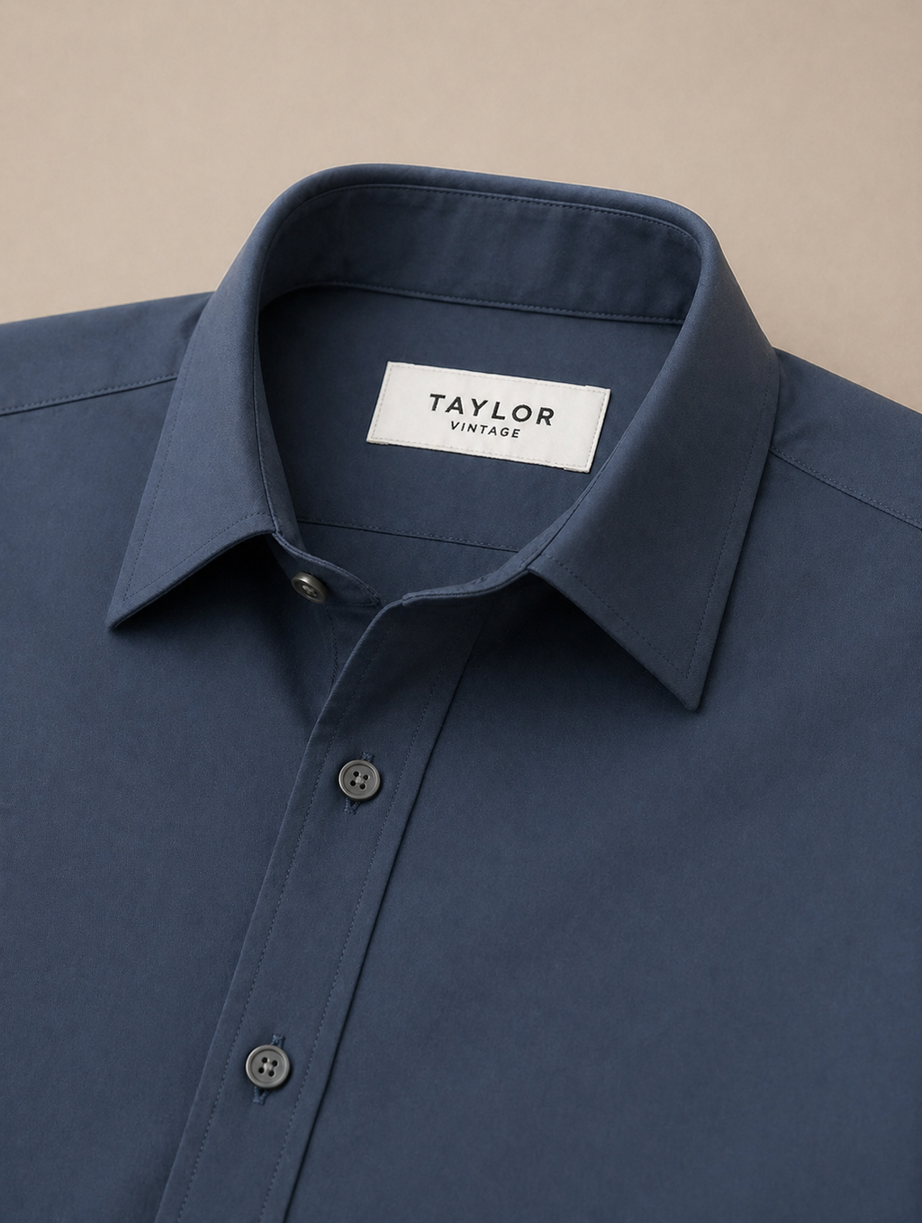 Midnight Blue Wrinkle-Free Formal Shirt
