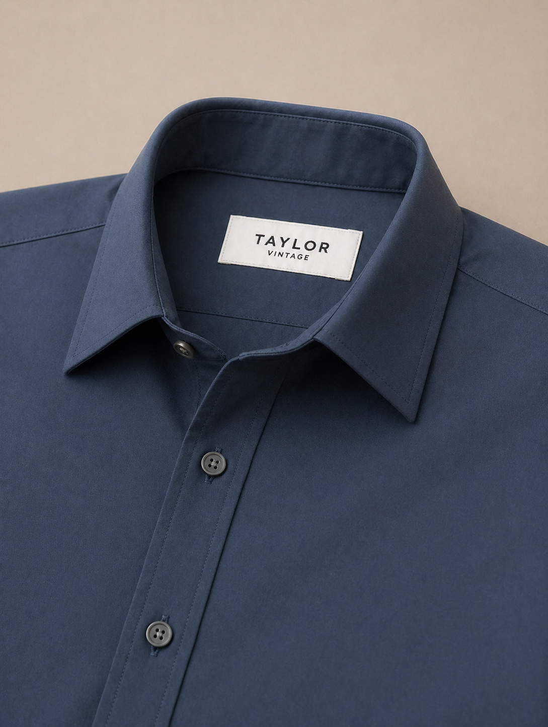 Midnight Blue Wrinkle-Free Formal Shirt
