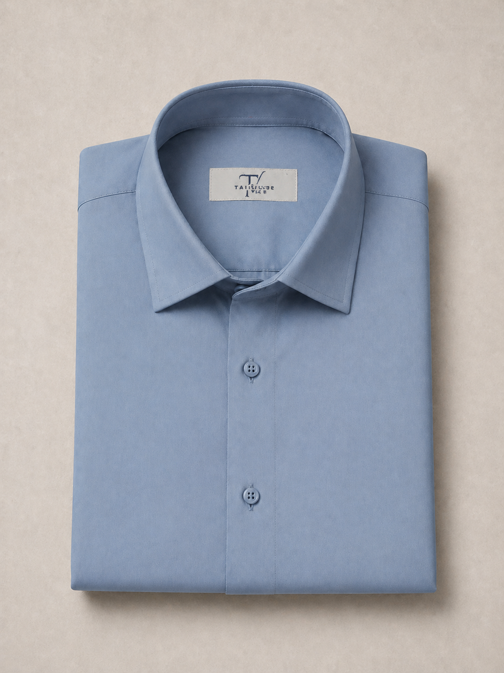 Sky Blue Wrinkle-Free Formal Shirt