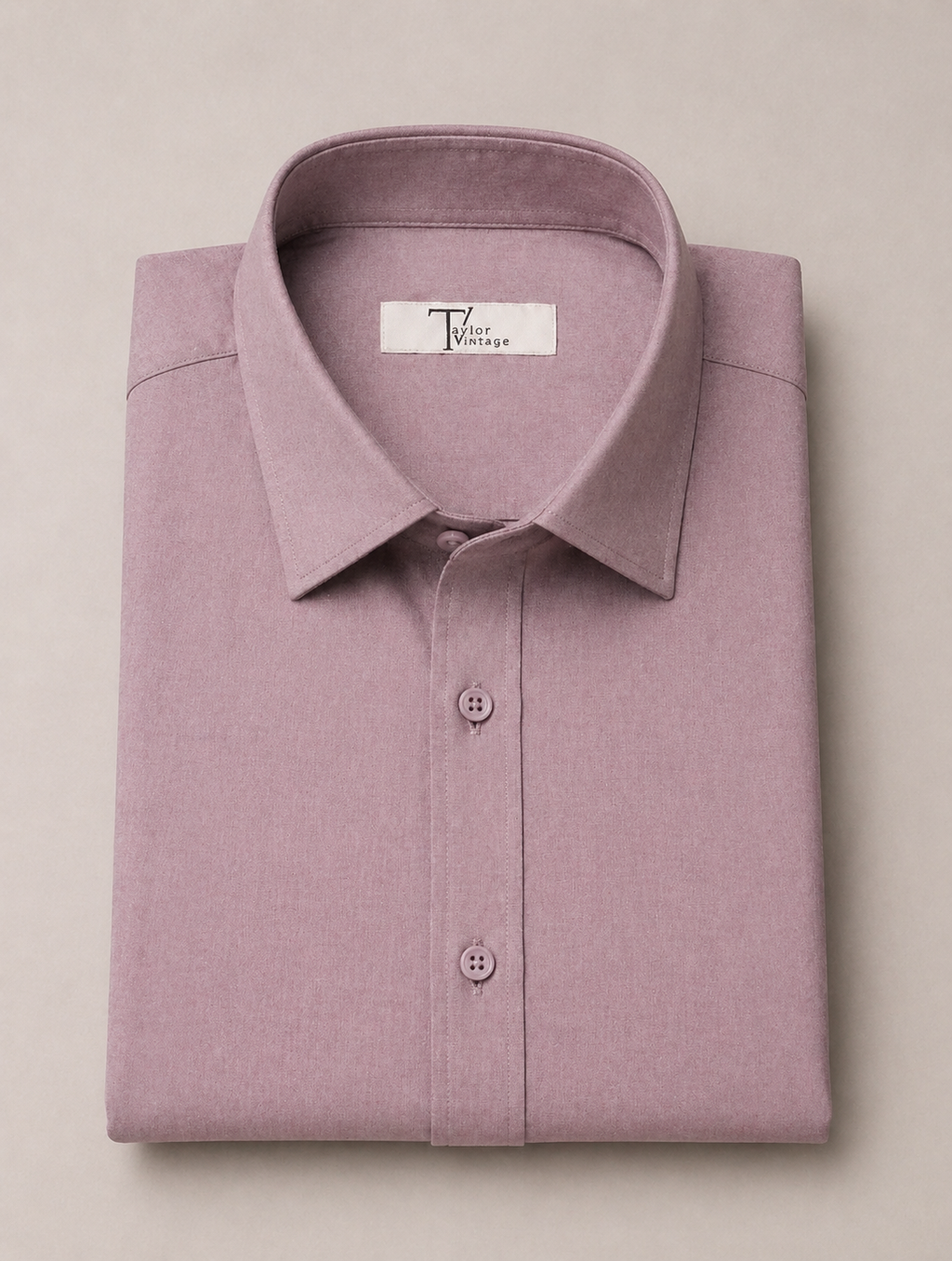 Dusty Rose Wrinkle-Free Formal Shirt