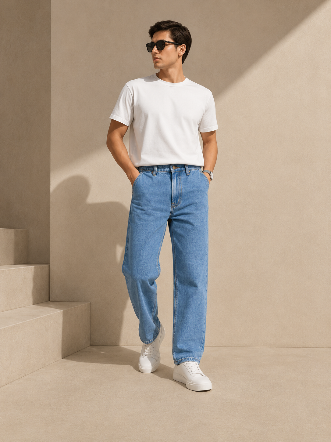 Signature Straight Fit Jeans – Vintage Blue