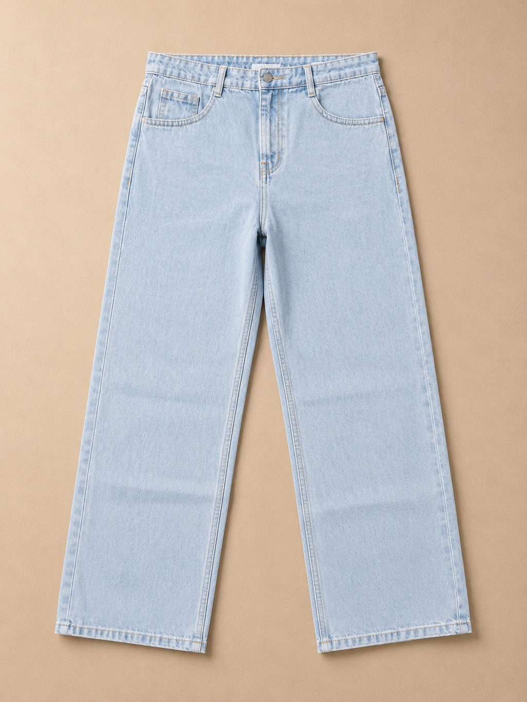 Signature Straight Fit Jeans – Ice Blue