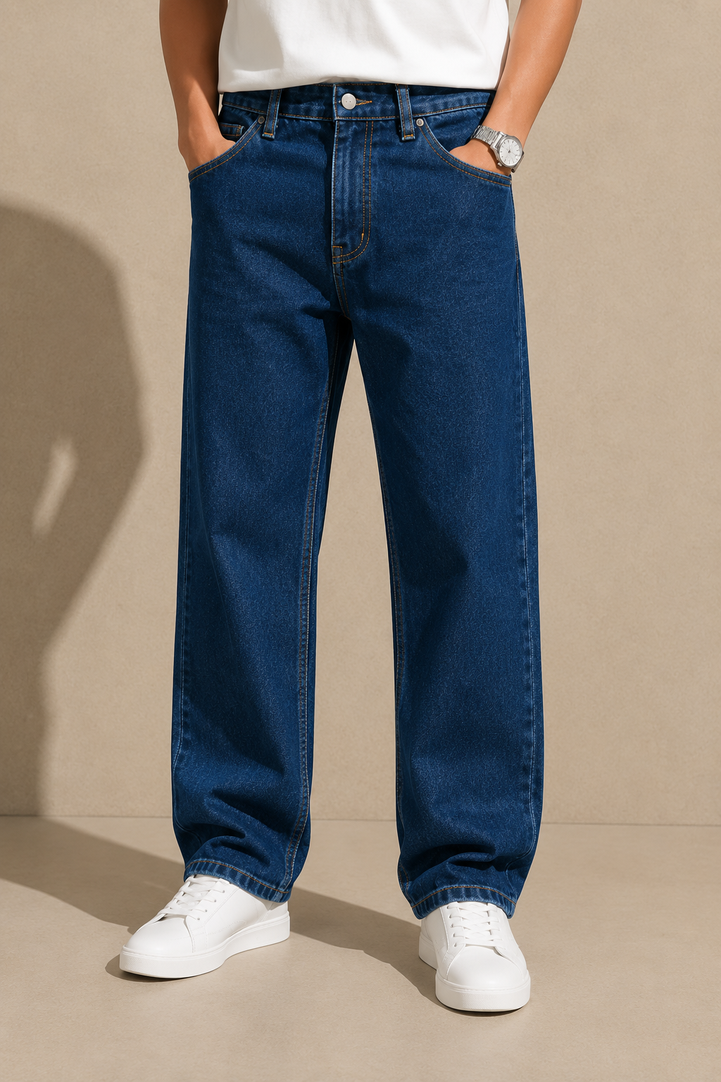 Signature Straight Fit Jeans – Dark Indigo