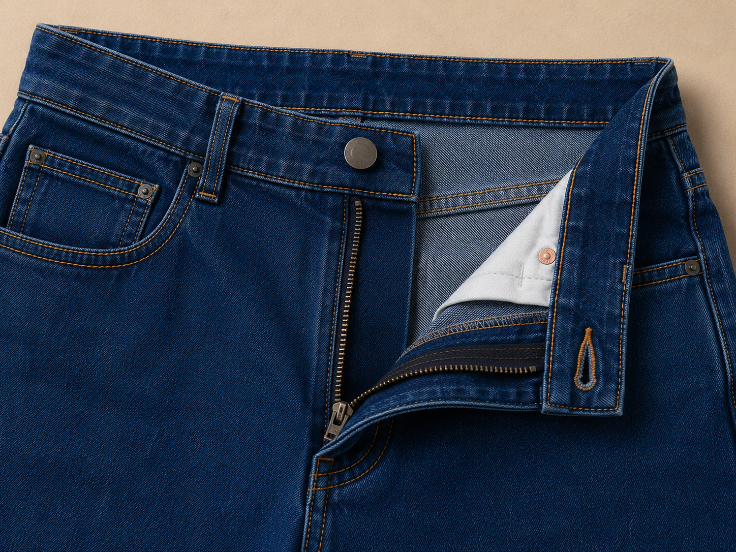 Signature Straight Fit Jeans – Dark Indigo