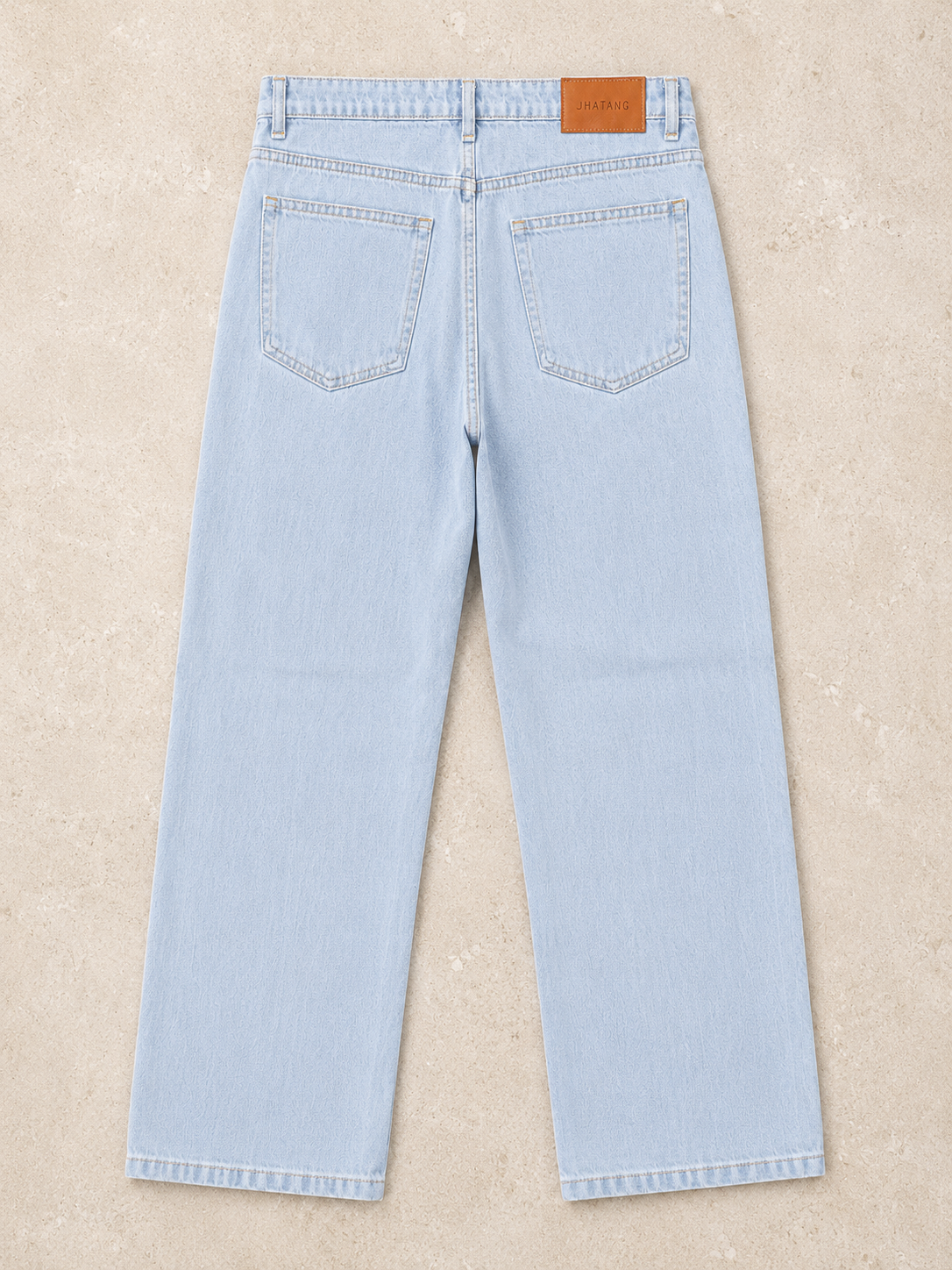 Signature Straight Fit Jeans – Ice Blue
