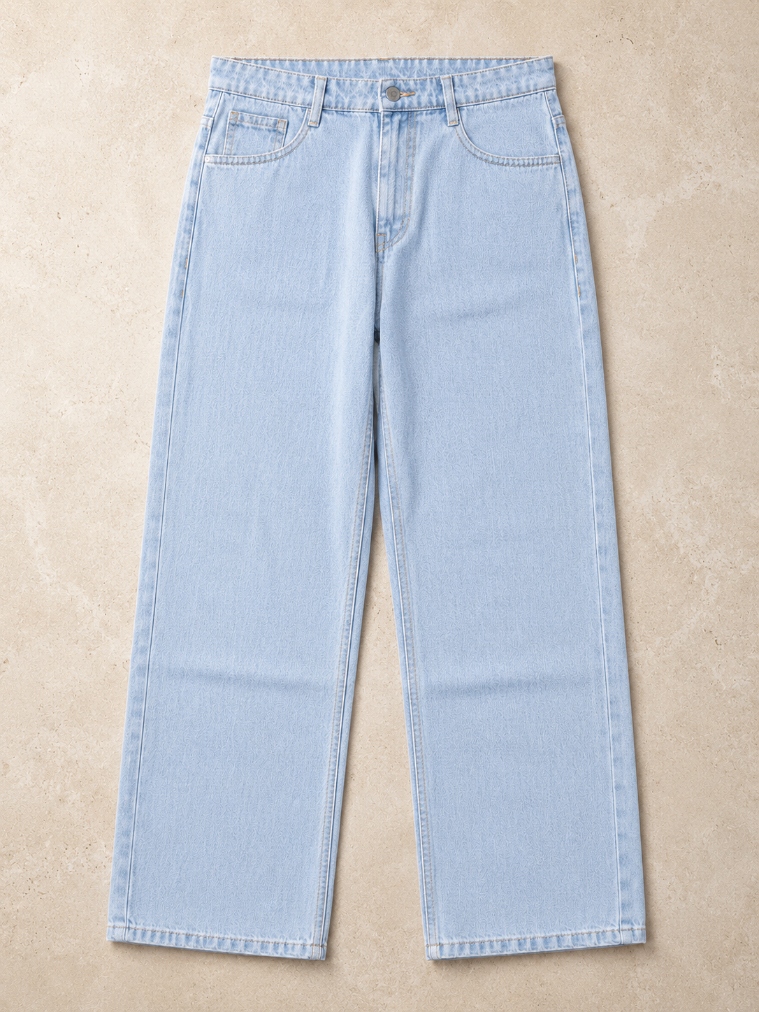 Signature Straight Fit Jeans – Ice Blue