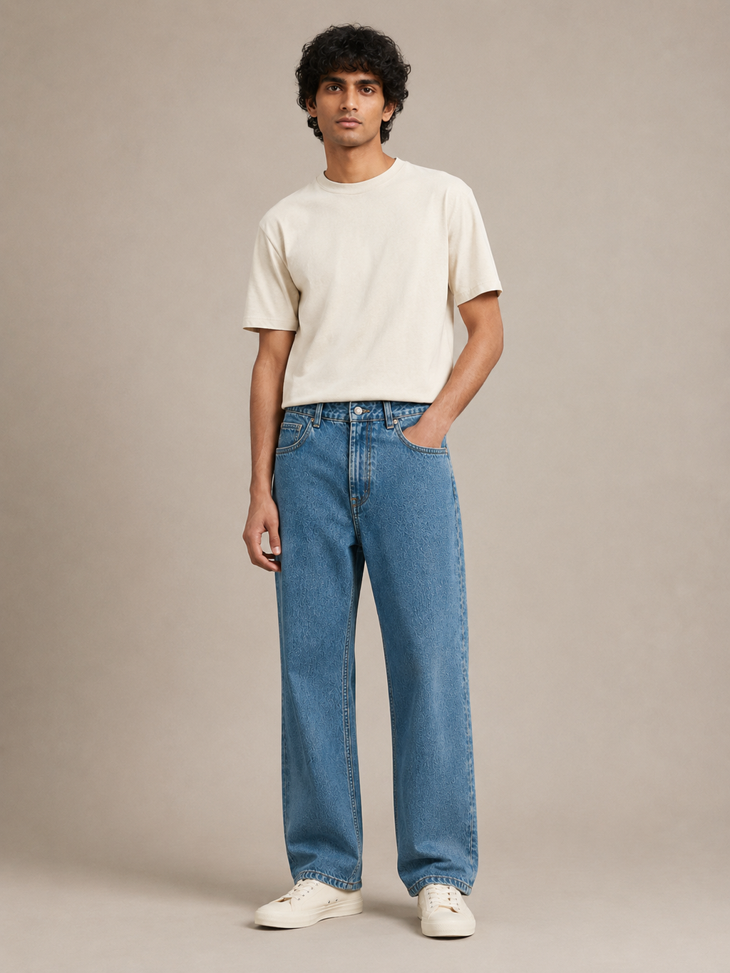 Signature Straight Fit Jeans – Stone Blue