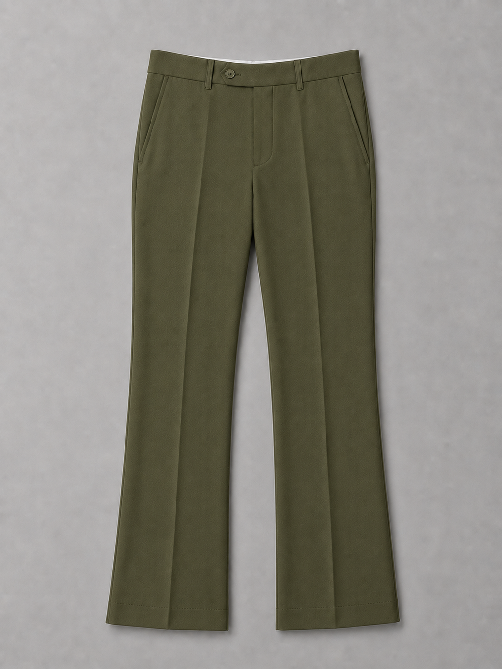Olive Bootcut Trouser
