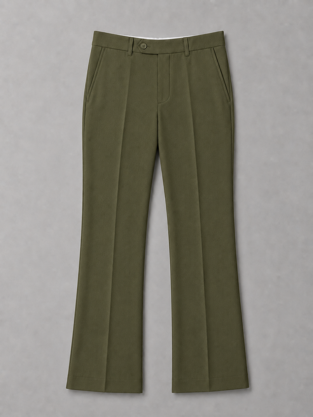 Olive Bootcut Trouser
