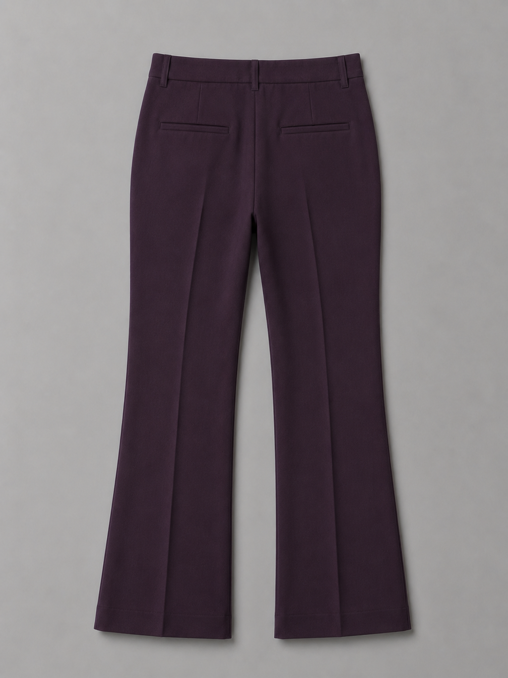 Aubergine Bootcut Trouser
