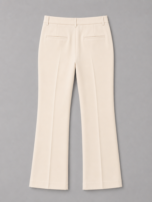 Ivory Bootcut Trouser