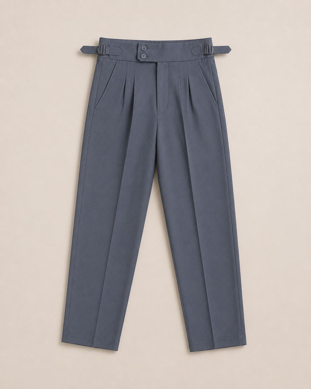 Slate Slim Fit Gurkha Trouser