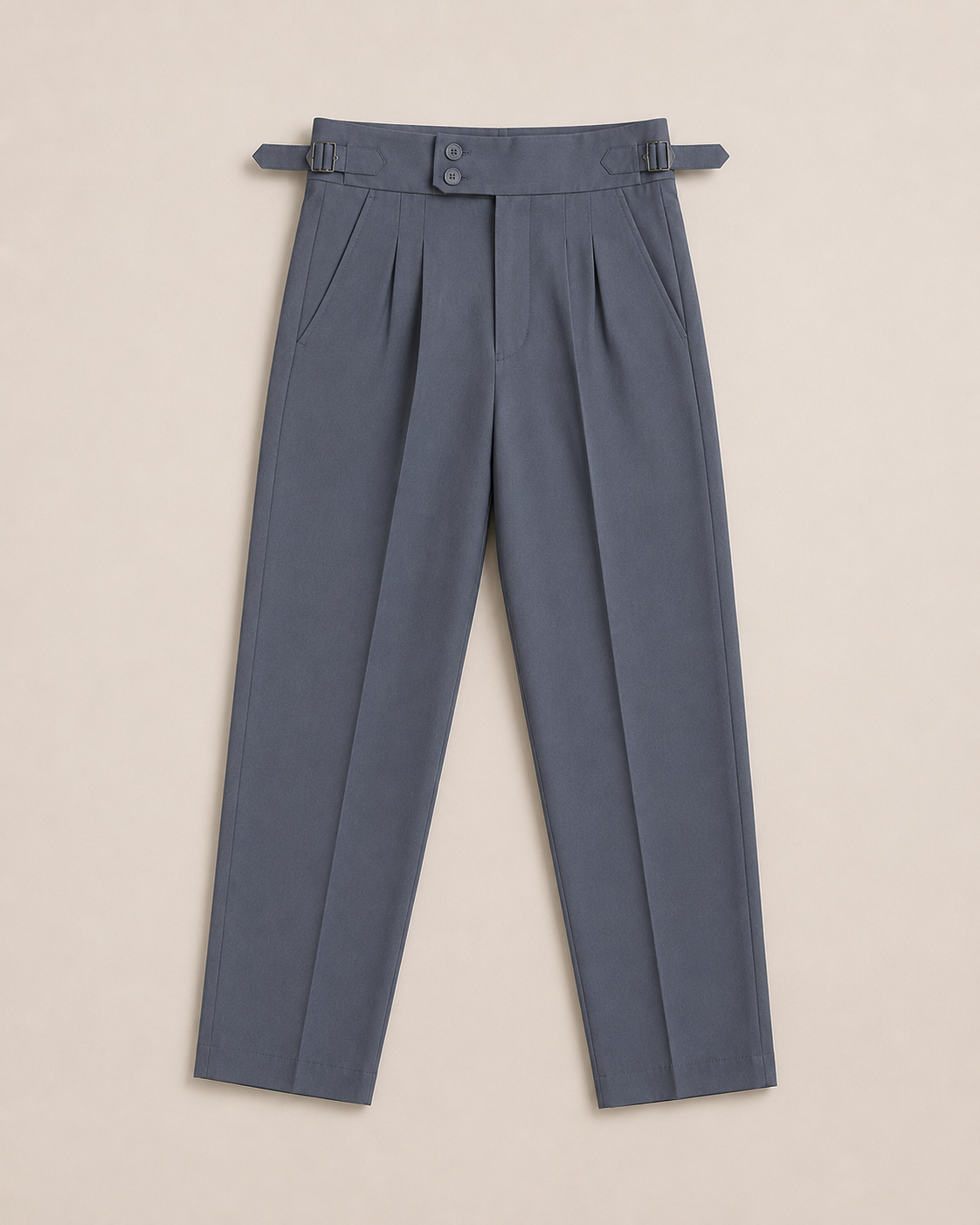 Slate Slim Fit Gurkha Trouser