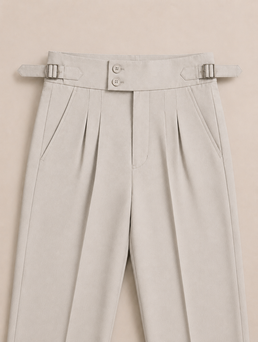 Ivory Slim Fit Gurkha Trouser