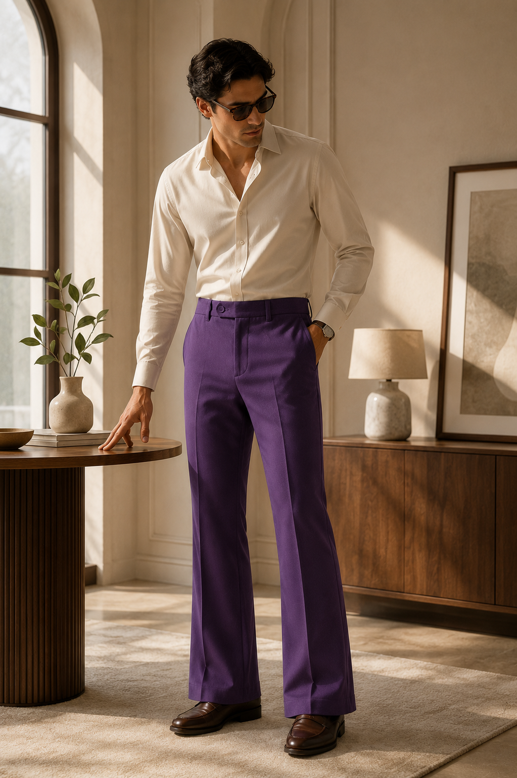 Orchid Bootcut Trouser